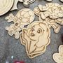 Wooden Fridge Magnets Wooden Fridge Magnets